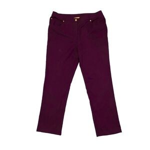 St John purple dress pants